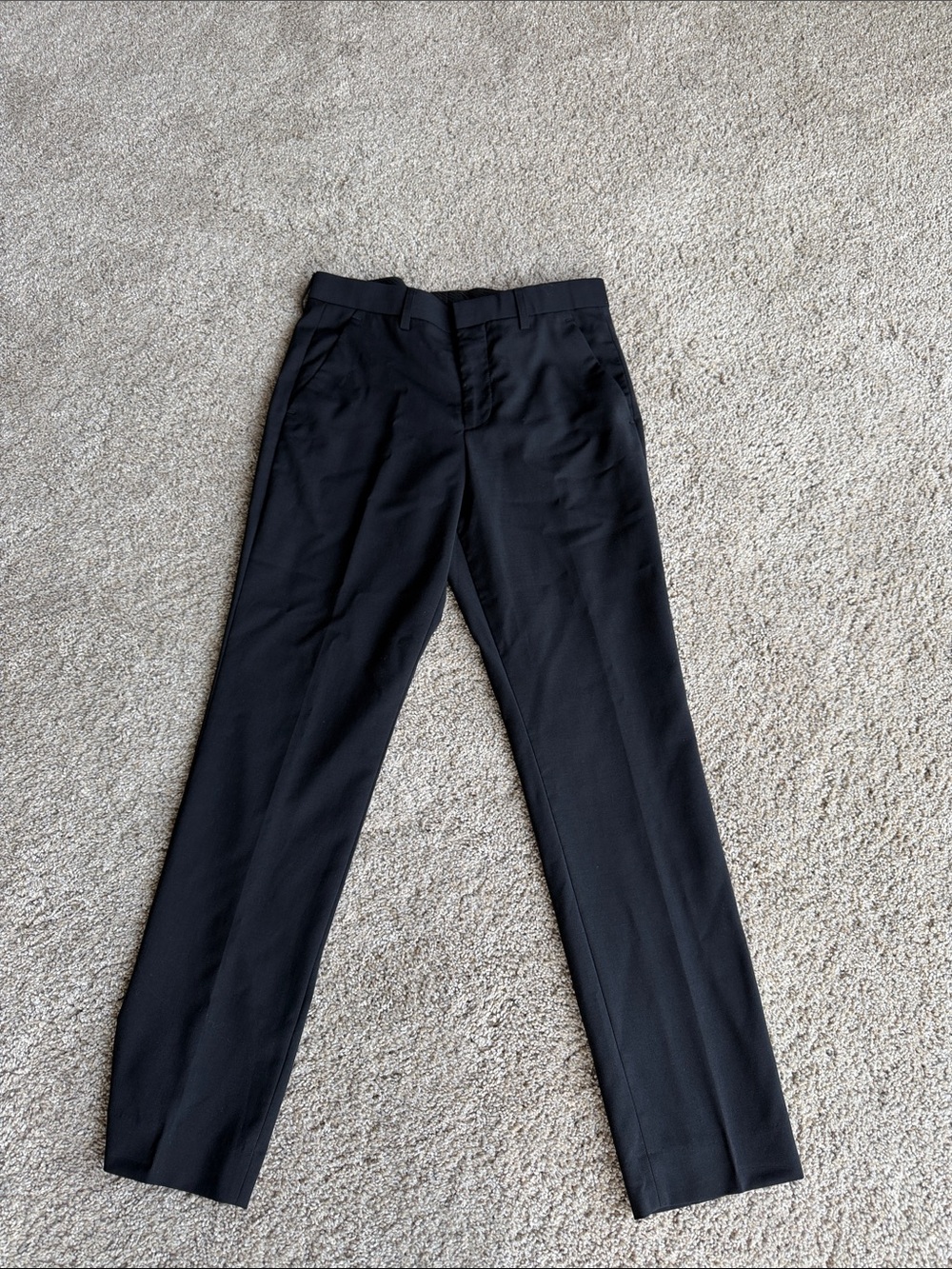 Express 28x32 Extra Slim Black Dress Pants